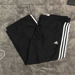 Black Adidas Capri pants